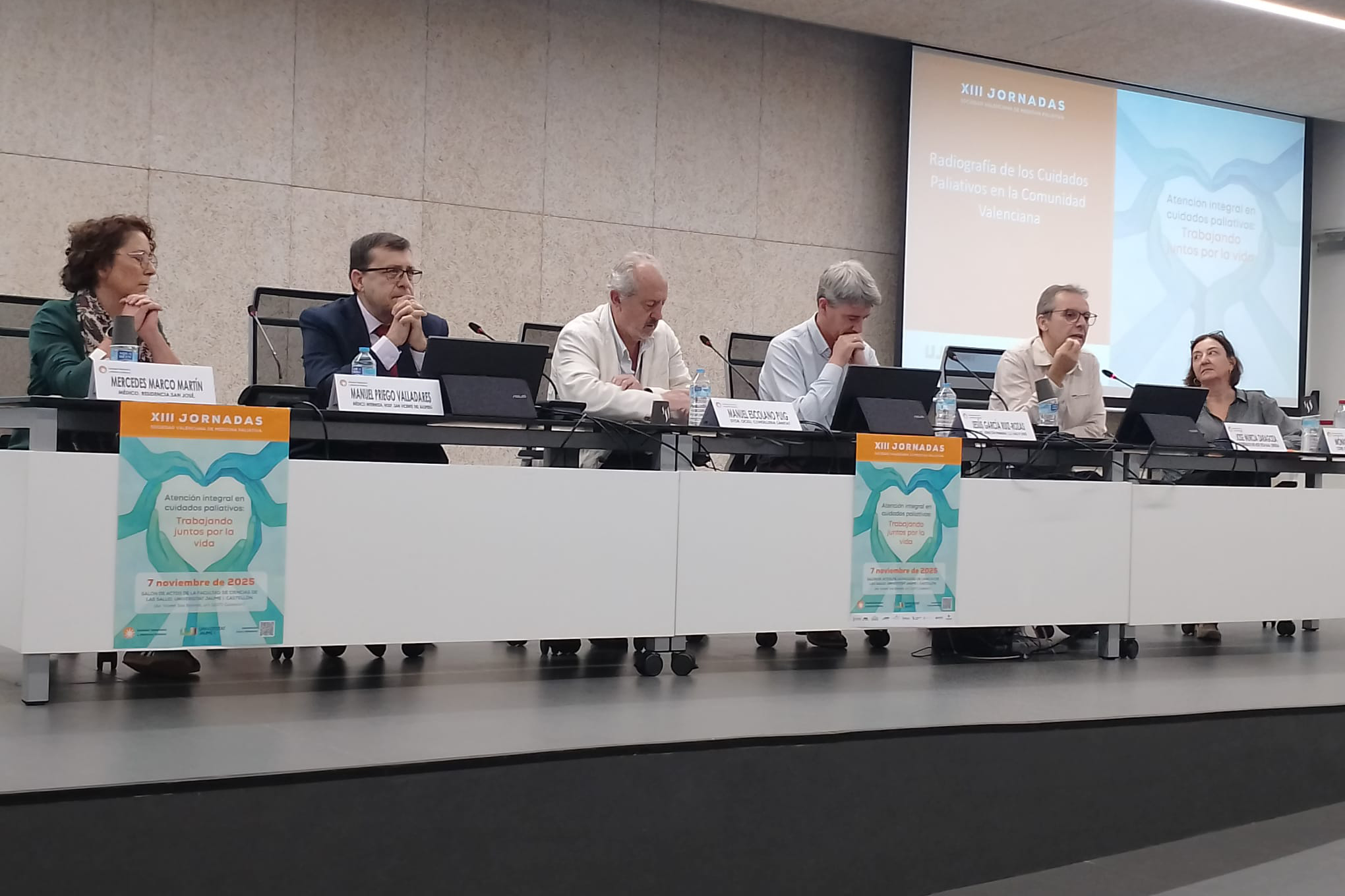 El encuentro de la Sociedad Valenciana de Medicina Paliativa contó con la intervención de distintos profesionales en este ámbito.