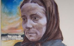 Tercer premio: Rostro con determinación y firmeza. Autora: Dora Marquez Borreani.