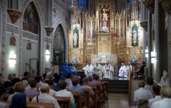 Profesión de votos perpetuos de nuestras hermanas: Mª Assumpta, Vestine, Sylvie y Sophie