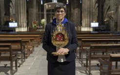 Hermana Rosa Masferrer en la Ceremonia de beatificación