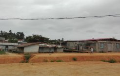 Poblado en Guinea Ecuatorial