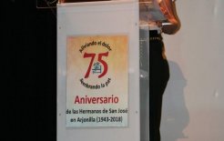 Presentación del acto commemorativo del 75 aniversario de las Religiosas de San José en Arjonilla