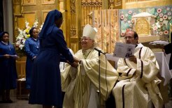 Profesión religiosa en Girona