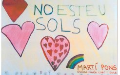 Dibujos y mensajes de niños y niñas de primaria