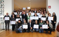 Fotografía de grupo con todos los distinguidos por el SICTED