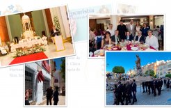 Imágenes de la Eucaristía de Acción de Gracias por los 100 años de las RSJG en Porcuna y de la procesión extraordinaria de San José