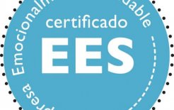 Sello de certificación Empresa Emocionalmente Saludable de la Fundación Salud y Persona