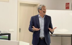 Pau Negre Oliveras, del Comtec Quality, presentó el concurso Jesús Jorcano de Buenas Prácticas en Gestión