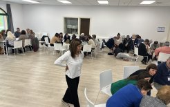 Grupos de trabajo en la sesión de Comunicación Interna