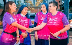 Felicitación a la organización por parte de la Superiora General de las Religiosas de San José de Gerona, Rosa Masferrer.