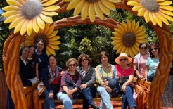 El encuentro también tuvo ratos para el entretenimiento, en el mismo ambiente de unión.