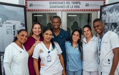 "Guardianes del tiempo, guardianes de la vida", Día Enfermería en la Clínica Nuestra Señora de los Remedios de Cali.