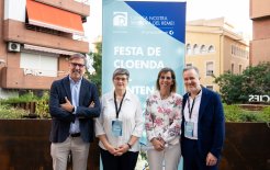 Eduard Prats, Rosa Masferrer, Cecília Gras y Lluís Viguera.