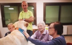 Una de las intervenciones, en sesiones que se realizan una vez a la semana, identificando necesidades y objetivos terapéuticos.