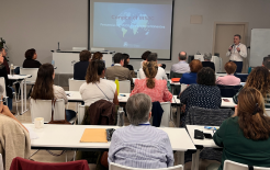Exposición de la presencia del Instituto de Religiosas de San José de Gerona, IRSJG, en los tres continentes.