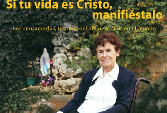 Cartel de la Jornada Mundial de la Vida Religiosa, de 2009.