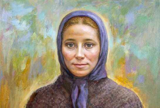 Retrato de María Gay Tibau, fundadora del Instituto de Religiosas de San José de Gerona