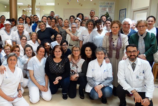 Equipo del Centre Geriàtric Maria Gay de Girona, galardonado con un premio Avedis Donavedian 2020