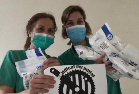 Donación de 100 mascarillas FFP2