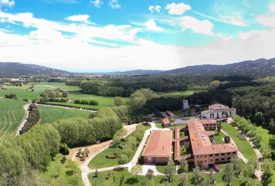 Casa Santa Elena, en el valle de Solius (Girona, España).