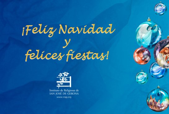 Felicitación navideña del Instituto de Religiosas de San José de Gerona, 2023