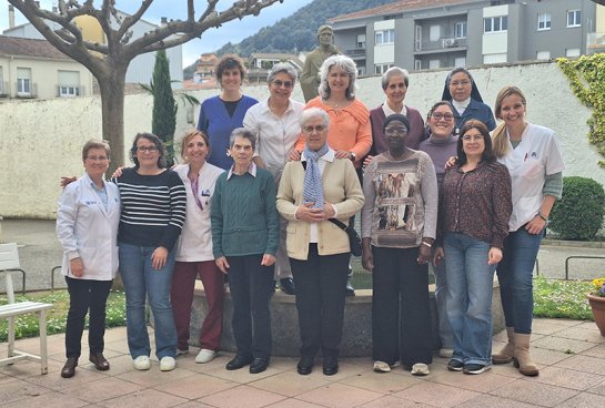 Reunió en la Residència Santa Maria del Tura a representantes del Comité General de Voluntariado San José y a coordinadoras del voluntariado y responsables del SAER.
