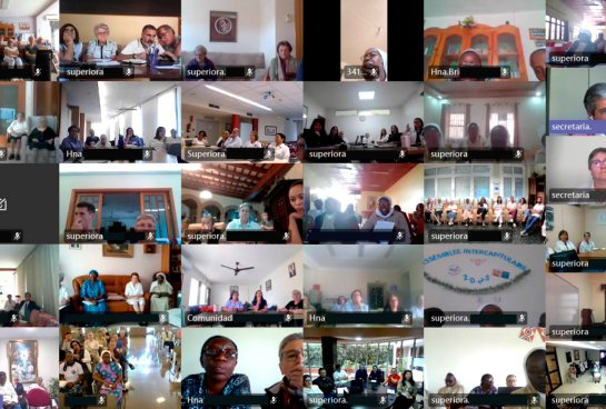 La Asamblea Intercapitular del IRSJG se celebró en modo virtual y participaron religiosas, laicos de San José de Gerona y colaboradores de sus centros.