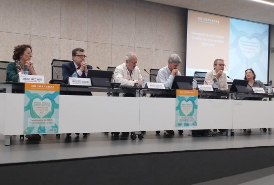 El encuentro de la Sociedad Valenciana de Medicina Paliativa contó con la intervención de distintos profesionales en este ámbito.