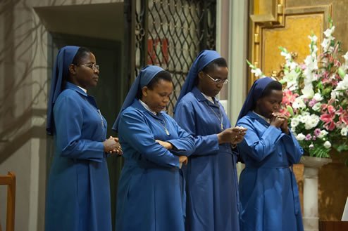 Votos perpetuos en la Casa Madre