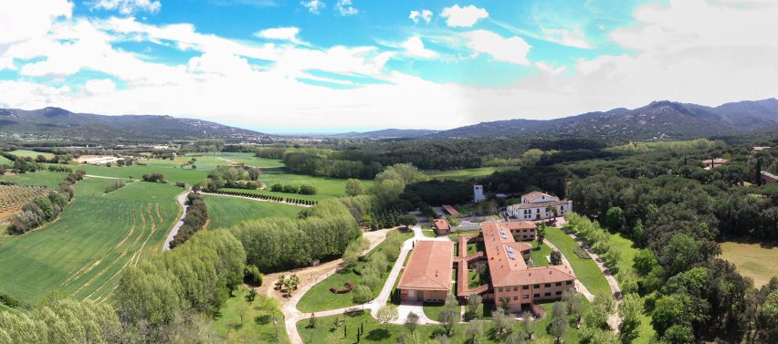 Casa Santa Elena, en el valle de Solius (Girona, España).