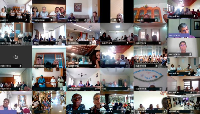 La Asamblea Intercapitular del IRSJG se celebró en modo virtual y participaron religiosas, laicos de San José de Gerona y colaboradores de sus centros.