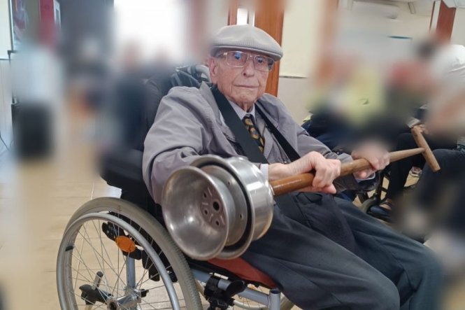 Pere Jordà intervino con una notable lucidez compartiendo su experiencia.