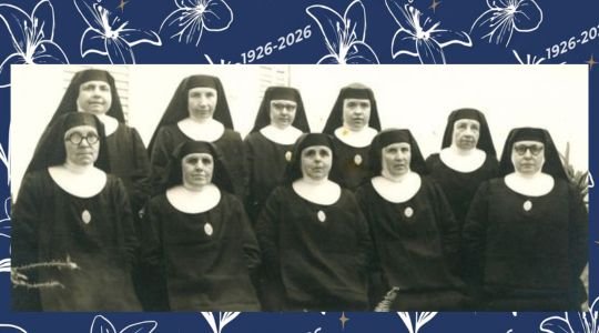 Fotografía de las Hermanas de Gandia tomada en 1960.